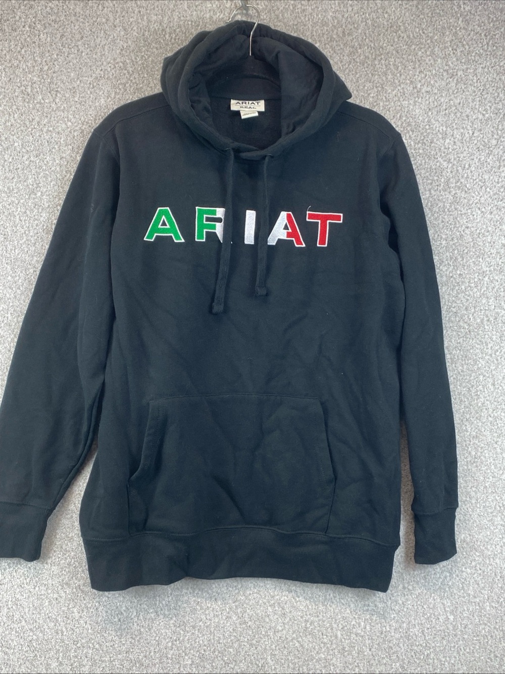 ARIAT Spell Out Hoodie SZ XL Country Girl Sweatshirt Cowgirl Western Ranch